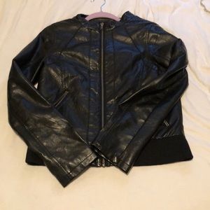 Leather jacket